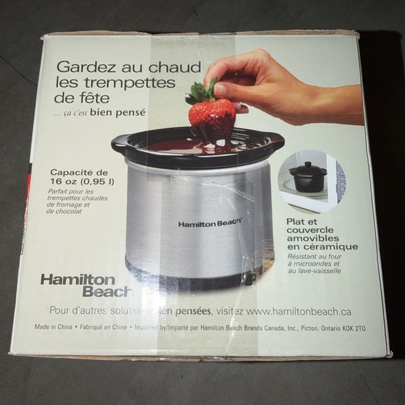 Hamilton Beach Party Dipper 16oz Food Warmer - Picture 3 of 4